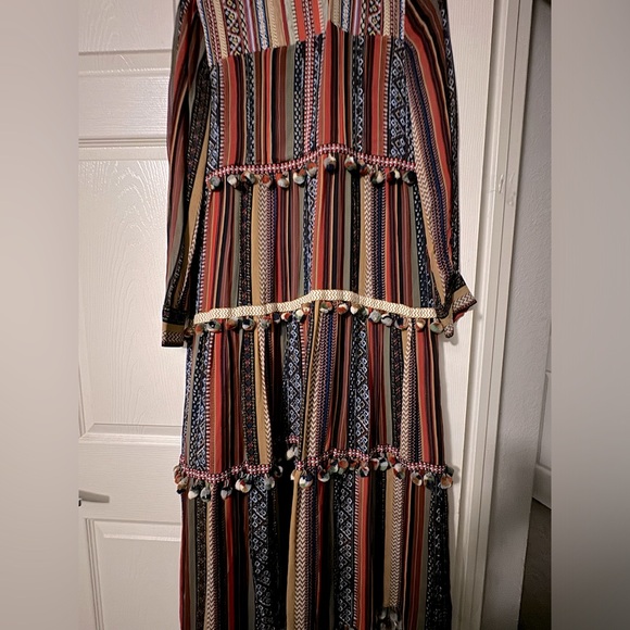 **SOLD**Zara Women’s Multi-Color Tiered Maxi Dress - Size Small - Picture 1 of 6